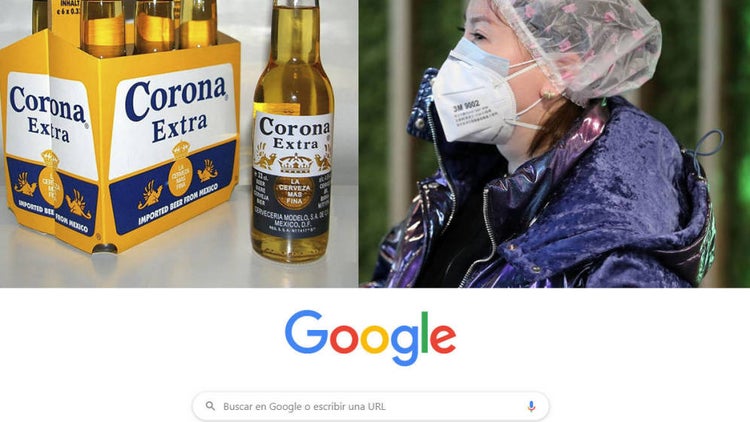 Asocian el coronavirus con la cerveza Corona y esto impulsa las búsquedas en Google