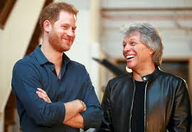 El Príncipe Harry finalmente lanza un sencillo benéfico grabado con Bon Jovi (video)