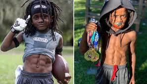 Con siete años niño de Tampa Bay vuela sobre la pista y va tras Usain Bolt