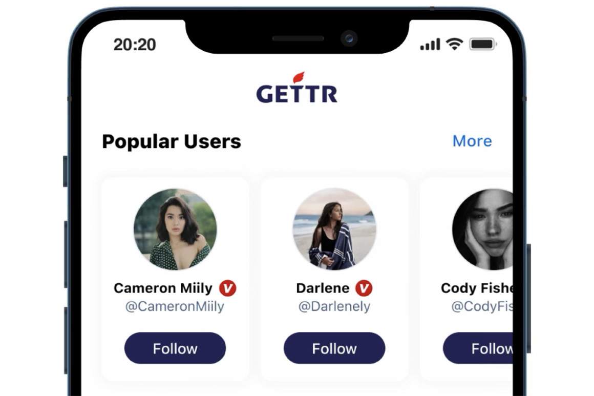 GETTR, la nueva plataforma de redes sociales que lanzó el equipo de Trump