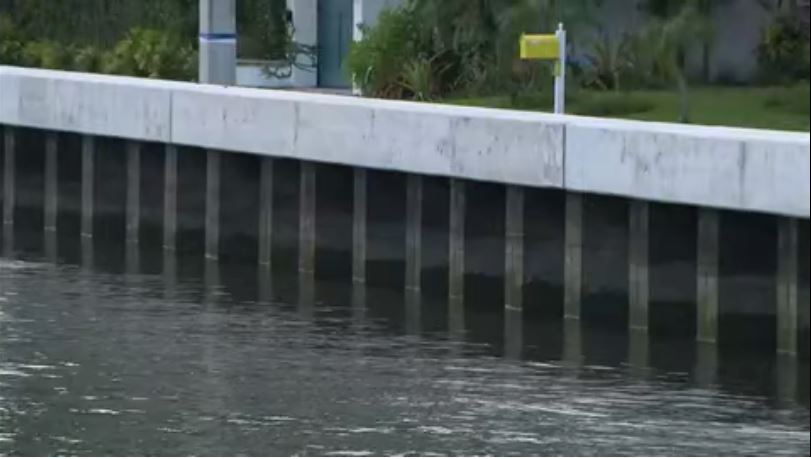 Fort Lauderdale inauguró dique para evitar inundaciones en Cordova Road