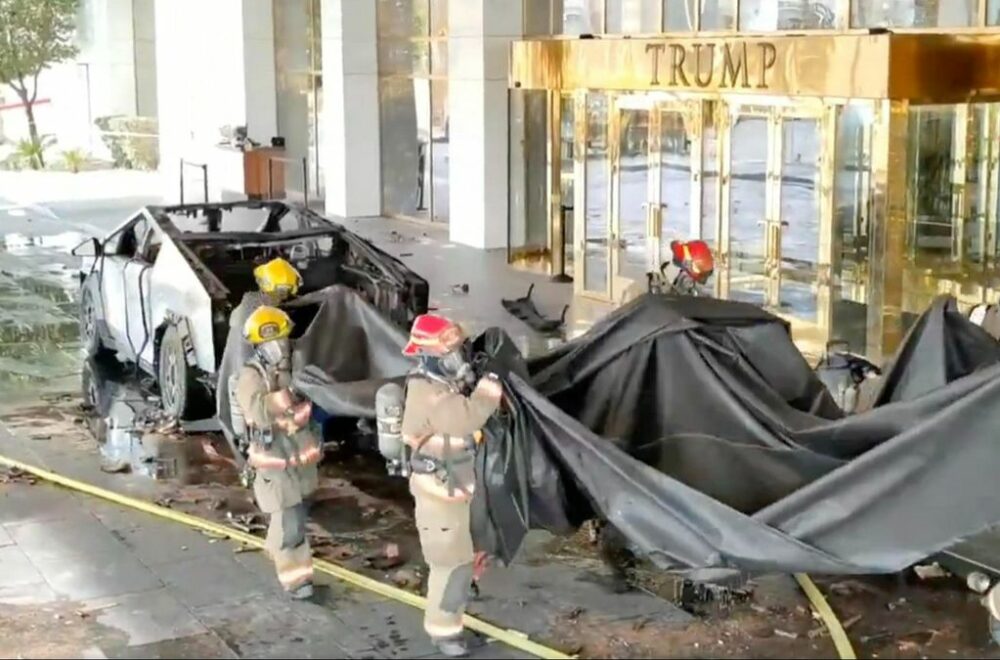 Responsable de la explosión del Tesla en Las Vegas usó ChatGPT para armar el plan