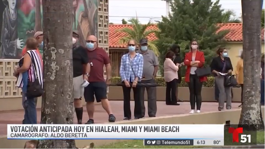 Elecciones anticipadas empiezan en Hialeah, Miami y Miami Beach