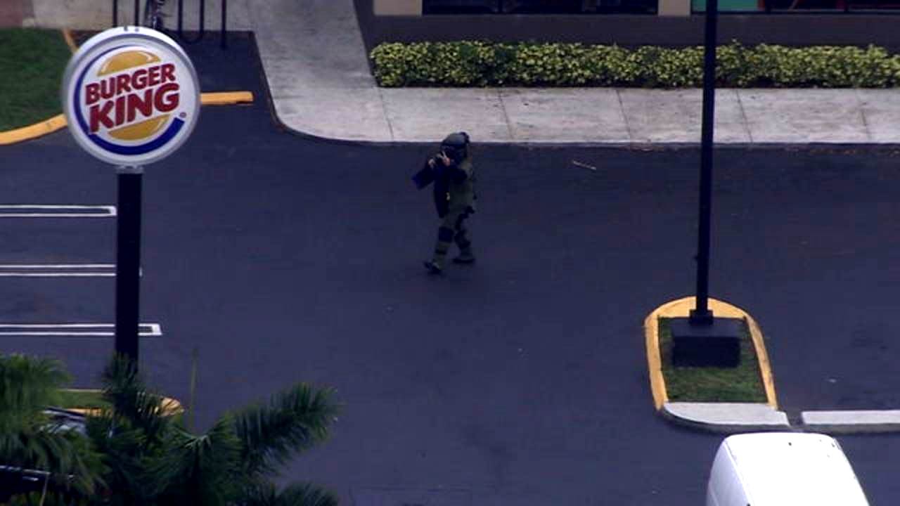 Evacúan al personal de sede de Burger King por situación irregular en Miami-Dade
