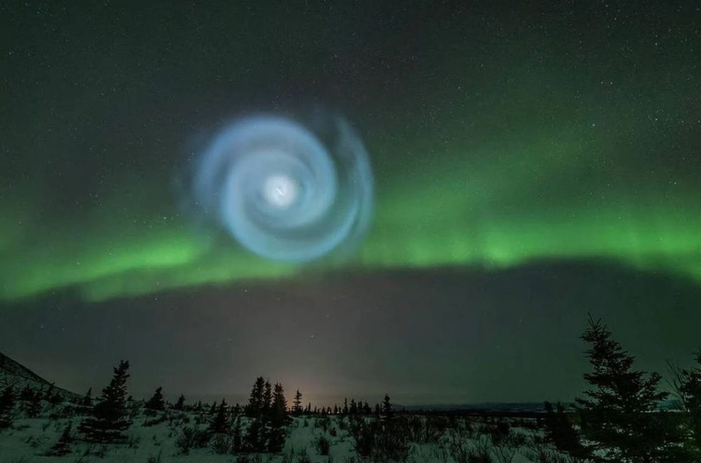 No es un agujero espacial: Raro fenómeno en Alaska tiene explicación