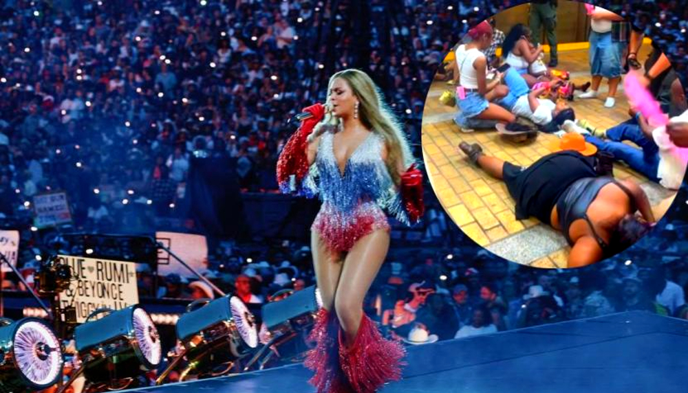 Por una cucaracha: once heridos en estampida tras concierto de Beyoncé en Atlanta