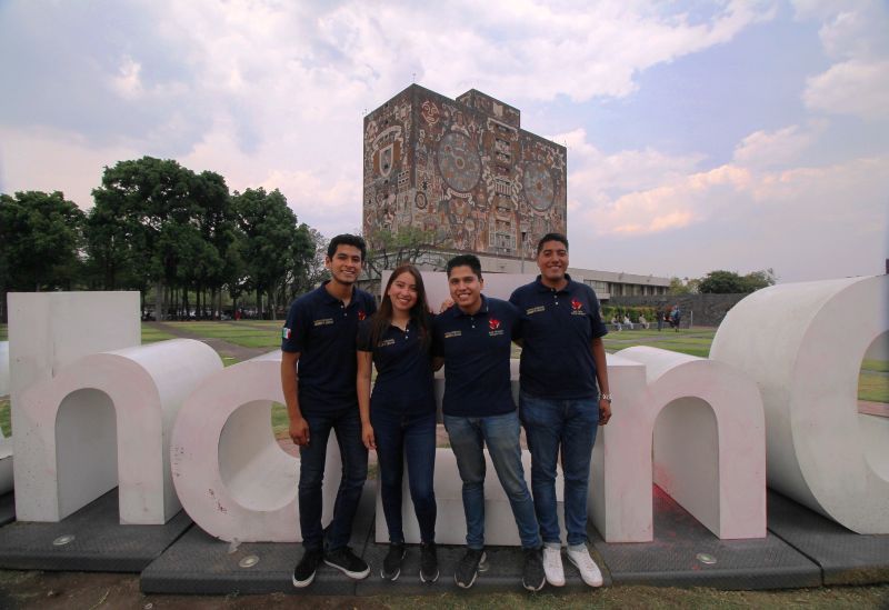 Alumnos de la UNAM triunfaron en concurso internacional en Florida