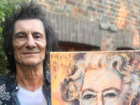 Ronnie Wood guitarrista de Rolling Stone a sus 75 años ya sin alcohol y drogas