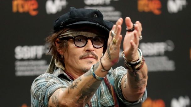 Johnny Depp vuelve al cine tras dos años sin trabajar