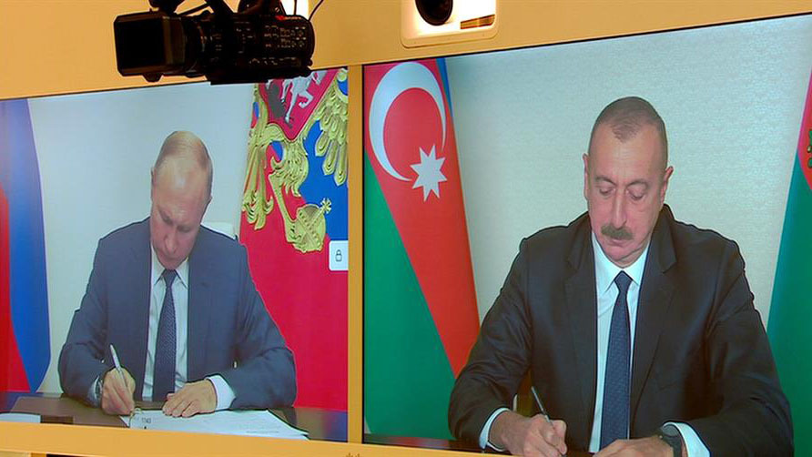 Armenia y Azerbaiyán acuerdan el fin del conflicto tras la mediación de Rusia