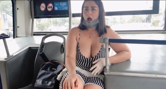 ¡Se busca! Policía tras actores que grabaron video porno en bus en Colombia (Fotos)