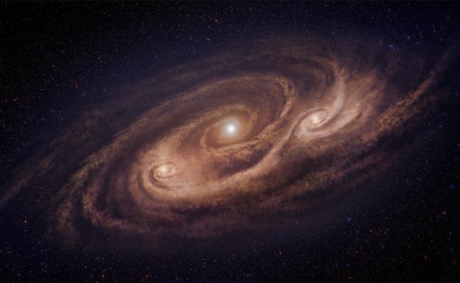 Galaxia “monstruosa” creó estrellas mucho más rápido que la vía Lactea