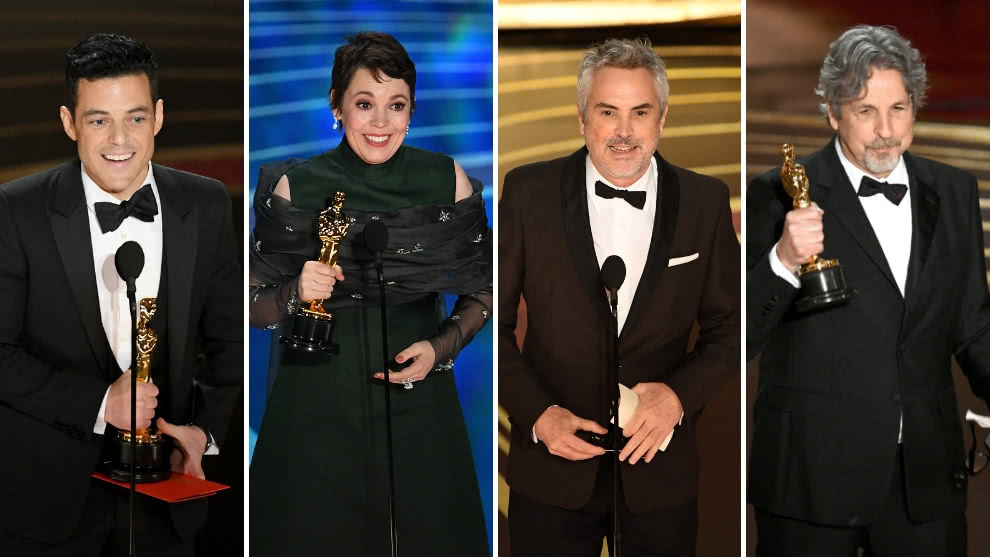 Bohemian Rhapsody dominó con cuatro premios Oscars