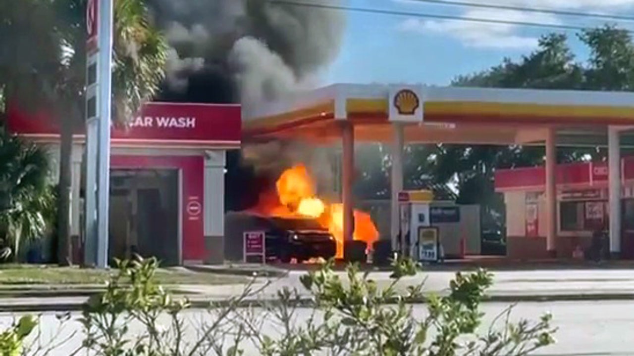 Mujer murió a causa de incendio en una gasolinera de Florida