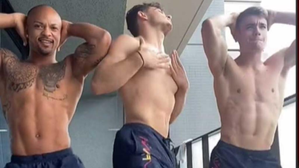 El baile viral de los gimnastas españoles que causa furor