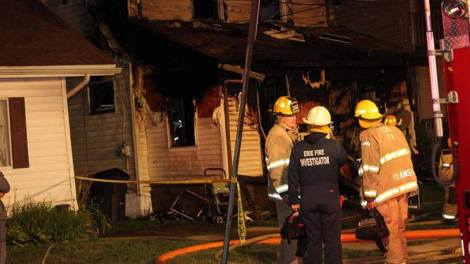 Seis personas se quedaron sin vivienda tras un incendio que se registró en la madrugada de este martes