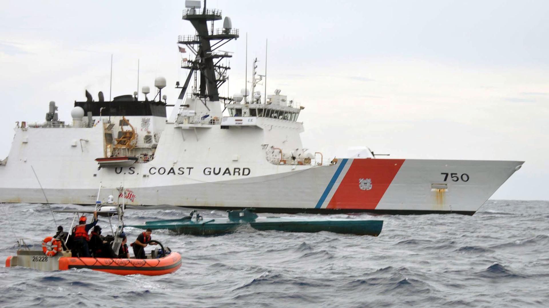 EE.UU. incautó cargamento de 1.400 libras de cocaína en el Océano Pacífico