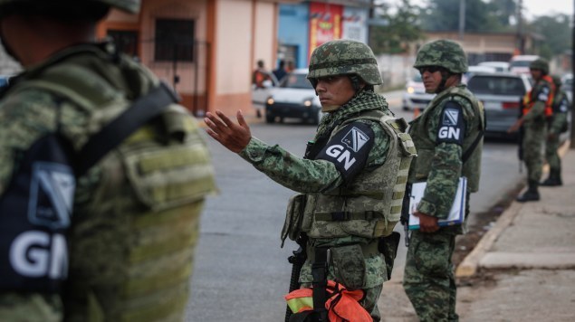 México despliega a los primeros soldados de su Guardia Nacional en la frontera con Guatemala