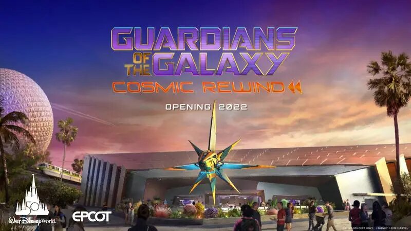 Disney: La montaña rusa de Guardianes de la Galaxia se estrenará en mayo