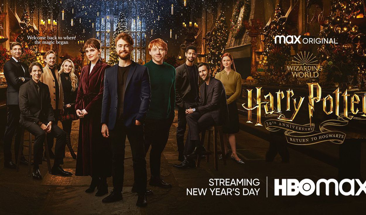 HBO lanza el póster oficial del reencuentro de Harry Potter