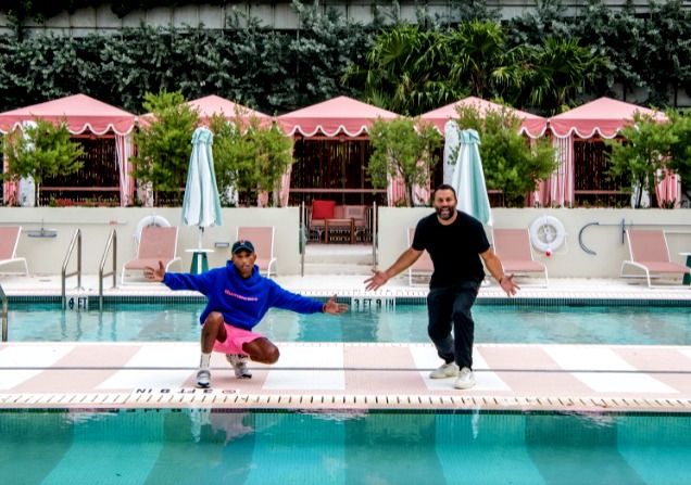 Miami Beach: Pharrell Williams y David Grutman inauguraron el Hotel Goodtime