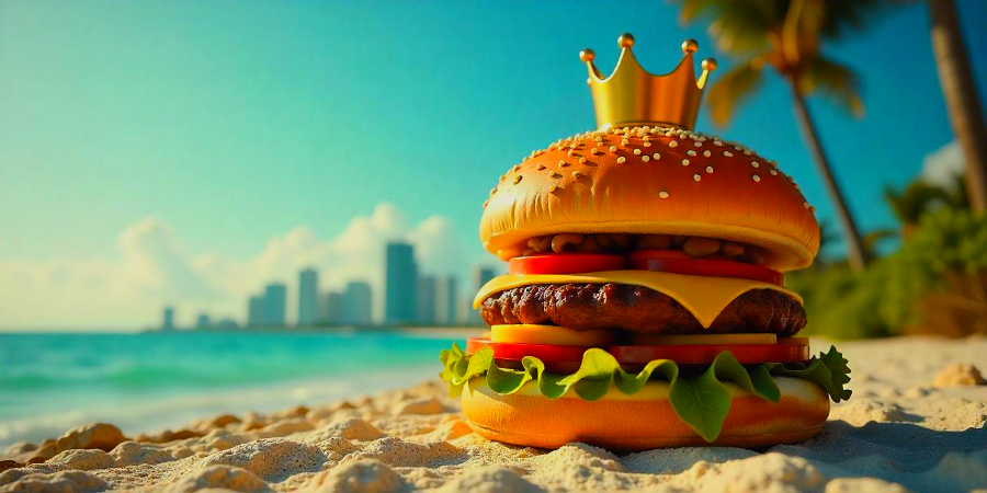 Skinny Louie se corona como el nuevo rey de las hamburguesas en Miami
