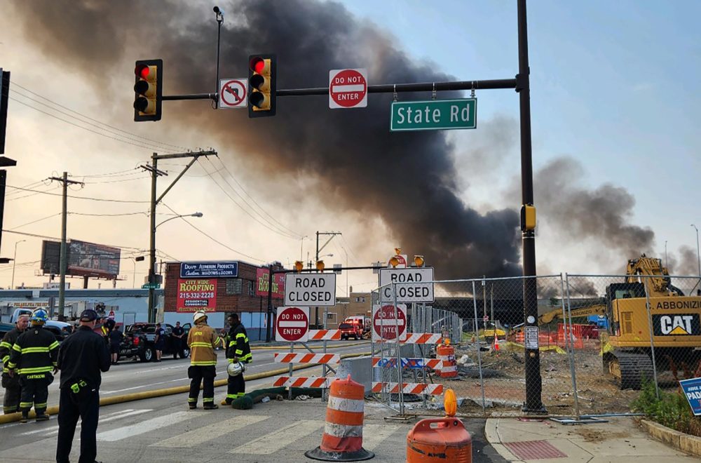 Tramo de autopista I-95 se desplomó en Philadelphia
