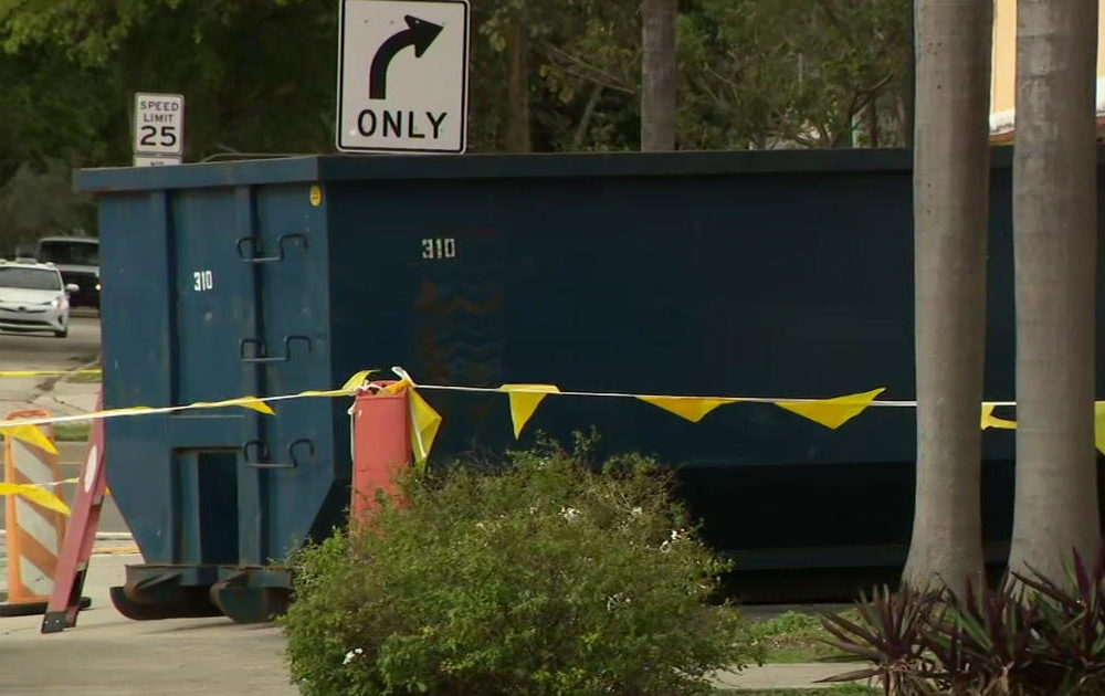 Cuerpo sin vida de bebé apareció en contenedor de basura en Hollywood