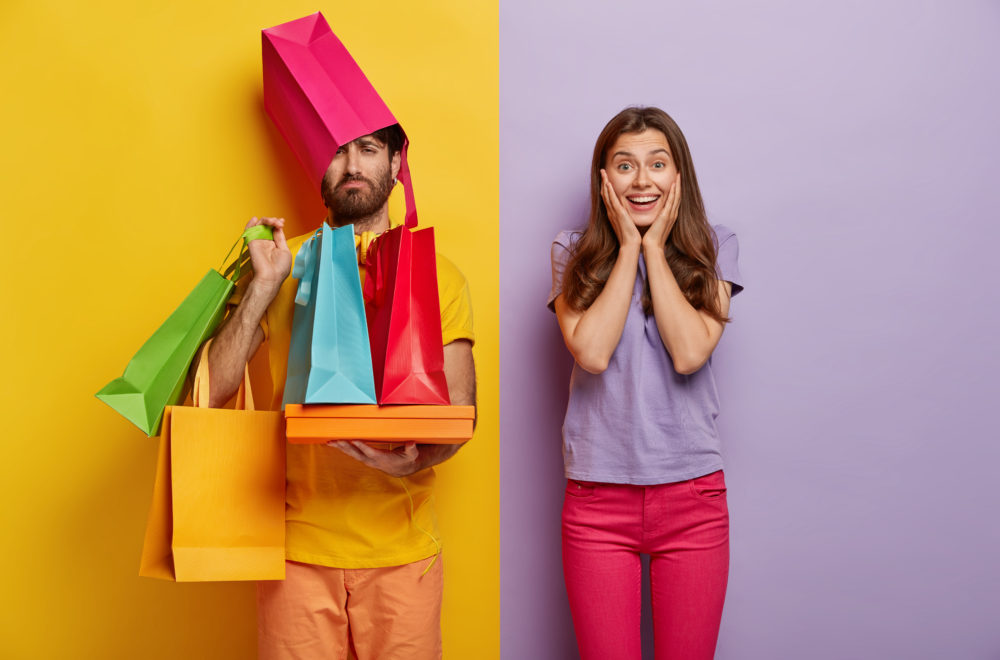 Cápsulas para esposos, la alternativa para un tedioso día de compras en pareja