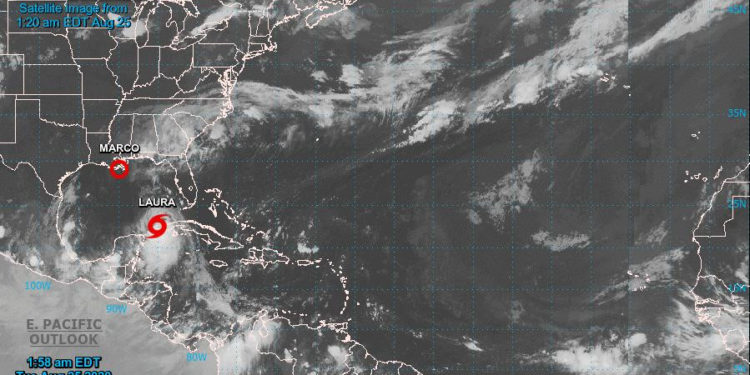 Laura ya es un huracán de categoría 1 - Miami Diario