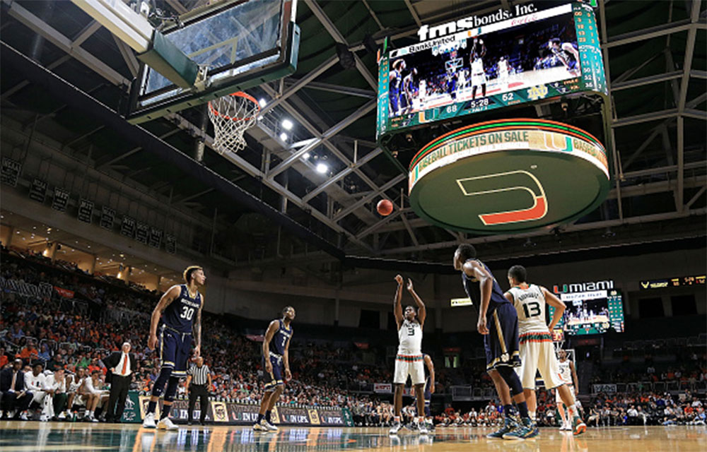 Miami:  una de las peores ciudades para los fanáticos del baloncesto universitario