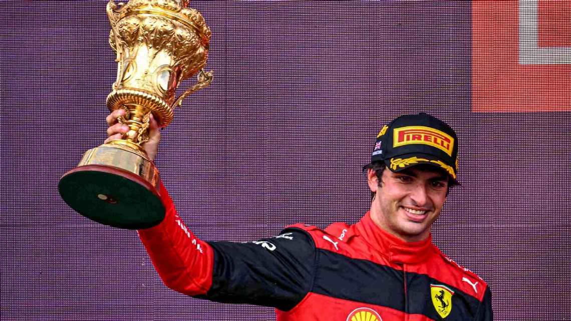 Carlos Sainz logró en Silverstone su primer triunfo en la F1