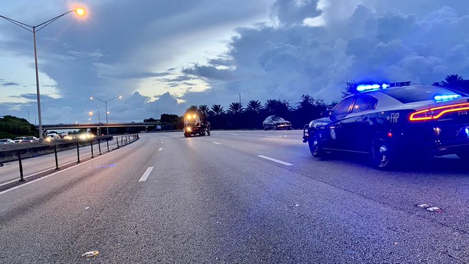 Muere mujer tras ser atropellada en la autopista I-95