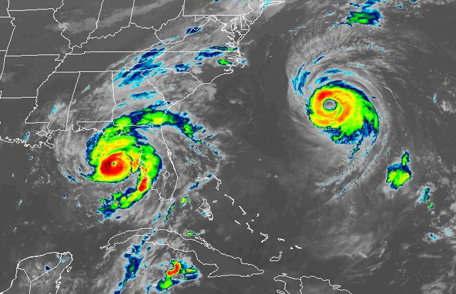 Idalia y Franklin: ¿Se pueden fusionar dos huracanes y qué le espera a Florida?