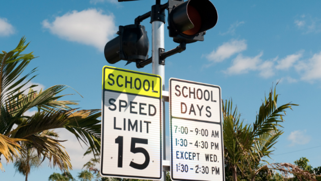 velocidad zonas escolares