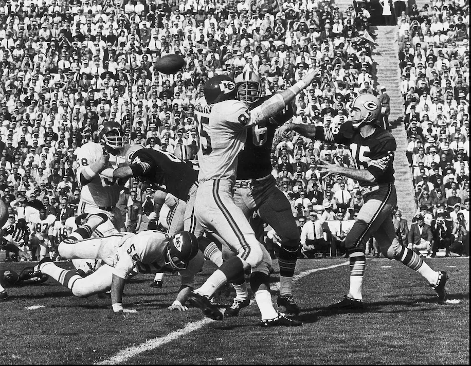 El Super Bowl en sus primeros momentos