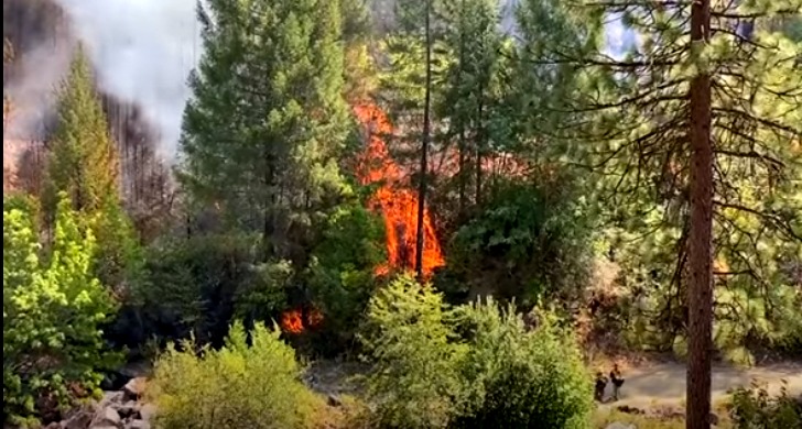 El incendio Caldor obliga a evacuar una ciudad de 22.000 habitantes