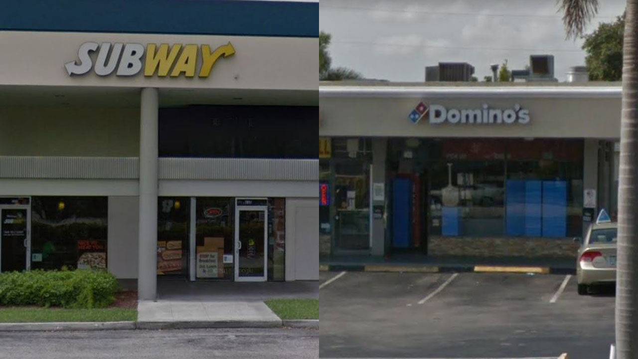 Inspectores encontraron cucarachas en Subway y Domino’s Pizza de Miami