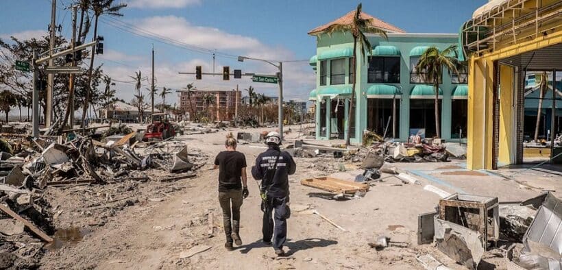 Revelan la mayor causa de muerte de las víctimas del huracán Ian en Florida