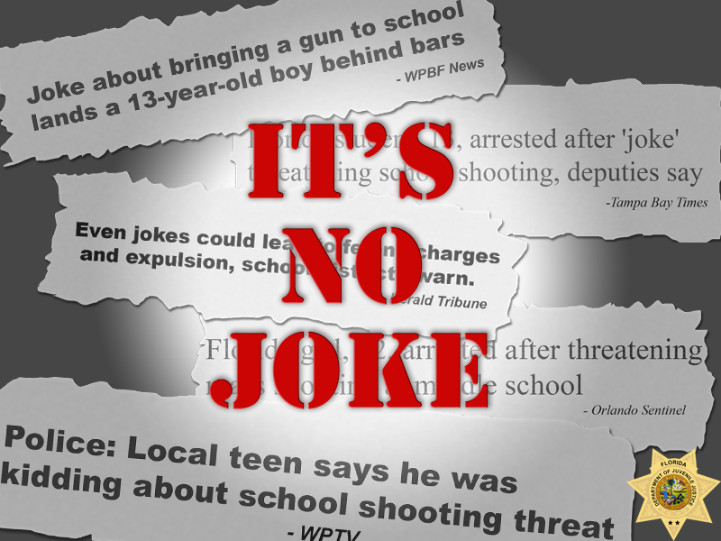 “Its No Joke” la campaña que llama a estudiantes a reportar conductas sospechosas