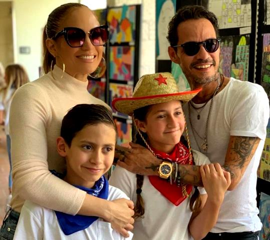Emme, hija de Jennifer Lopez, asegura que Marc Anthony ‘es un padre amoroso’