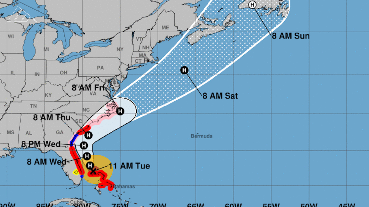 El huracán Juliette arrasará las costas de California al igual que Dorian en el este de los Estados Unidos