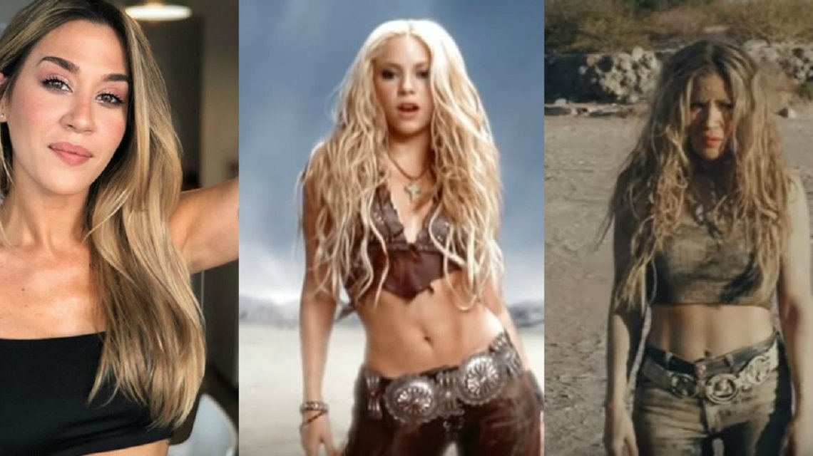 Denuncian que el nuevo video clip de Jimena Barón es un plagio de Shakira