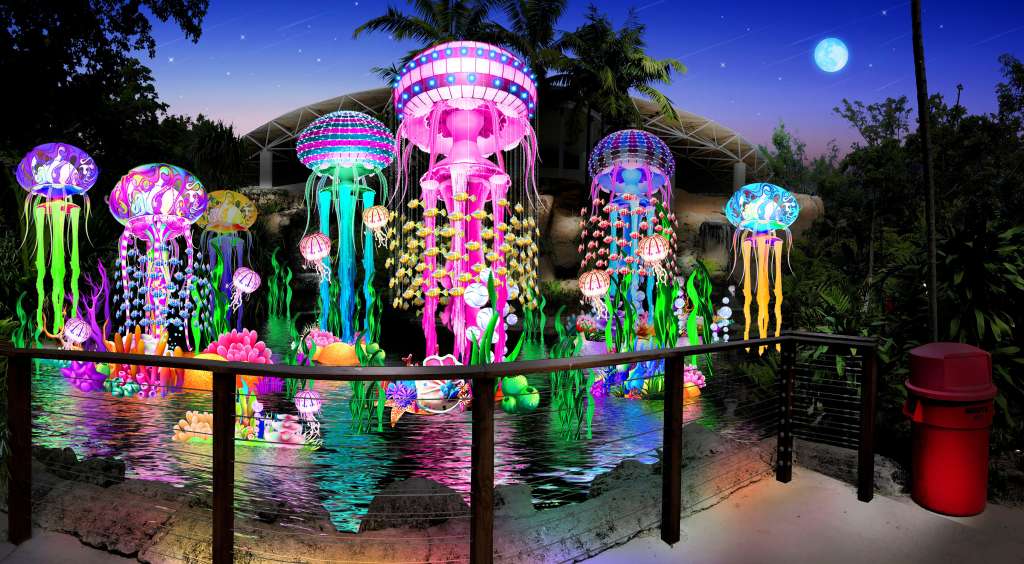 Jungle Island presentará show de luces led “Luminosa”