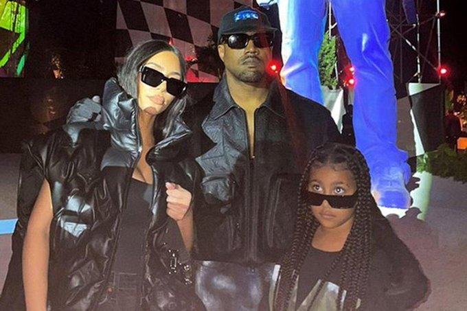 Kim Kardashian y Kanye West estuvieron entre los asistentes al show de Virgil Abloh en Miami