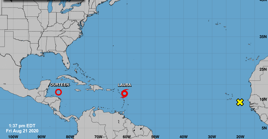 Emiten alerta en los Cayos de Florida ante la llegada de la tormenta tropical Laura