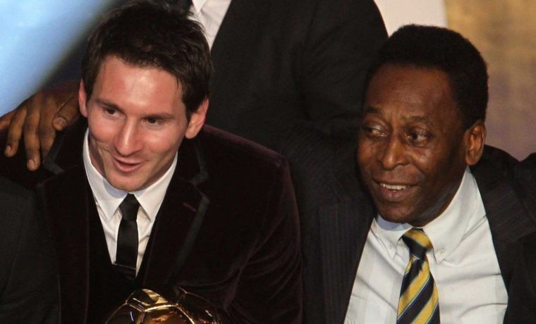 Messi se despidió de Pelé y las redes sociales estallaron en críticas
