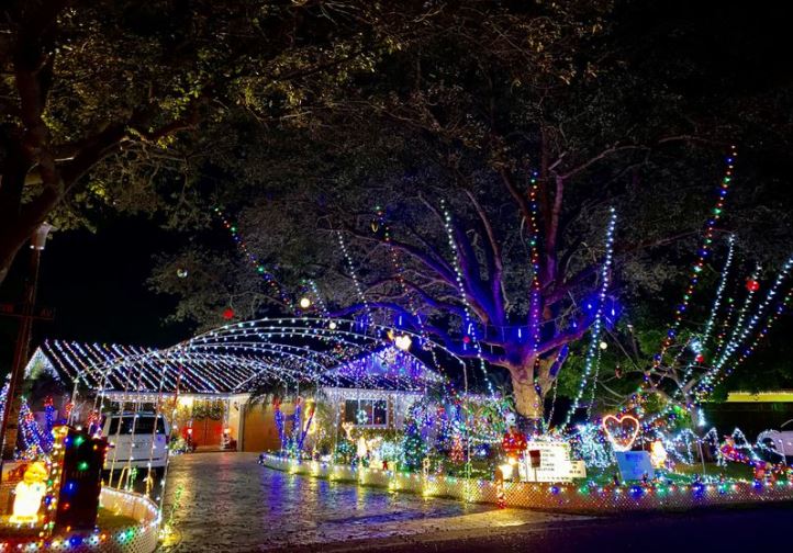 Lugares donde ver las luces de Navidad en el sur de Florida