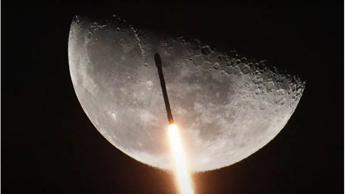 Este es el cohete que se estrellará contra la Luna este viernes