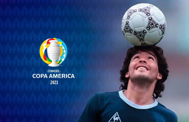 Vídeo: El homenaje a Diego Armando Maradona en la Copa América